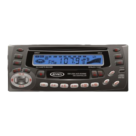 Jensen CM9521 owner's manual