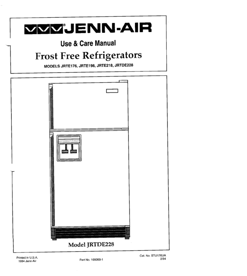 Jenn-Air JRTDE228 User manual
