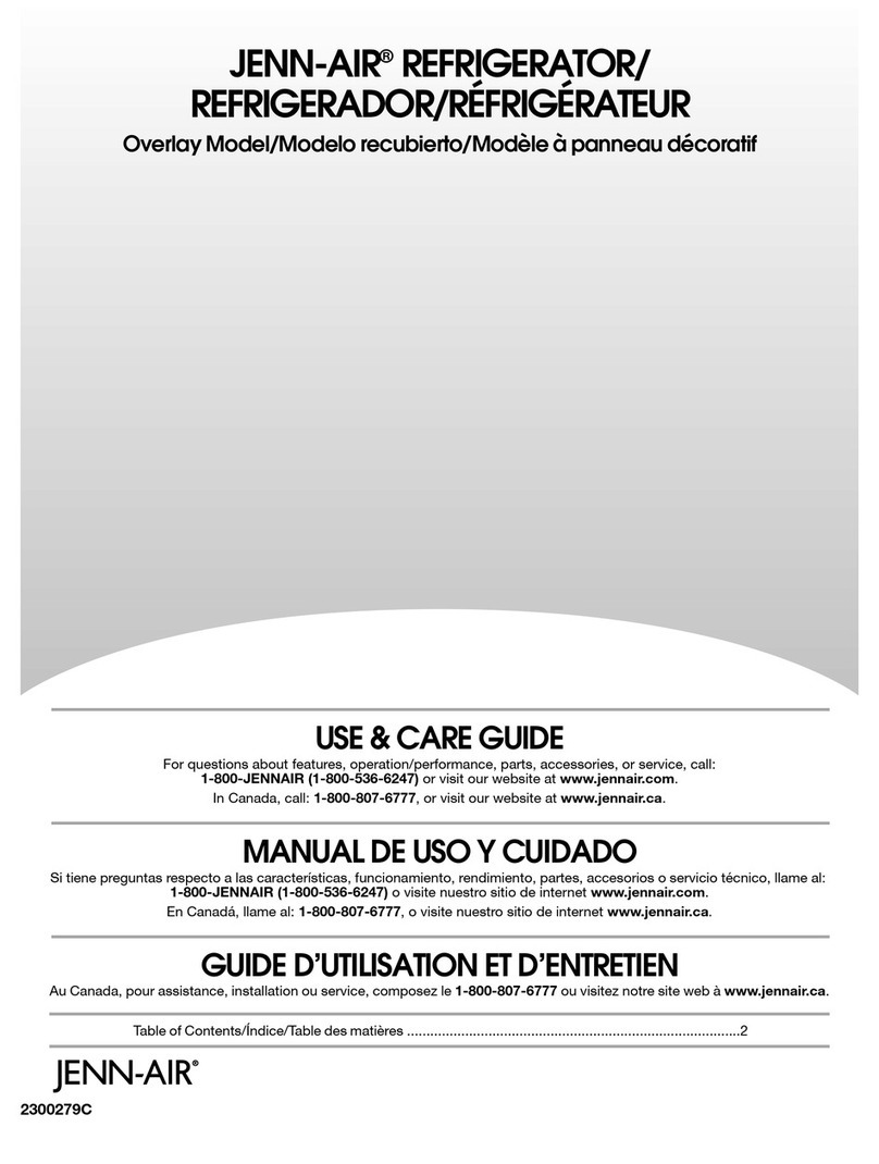 Jenn-Air C 2300279C User manual