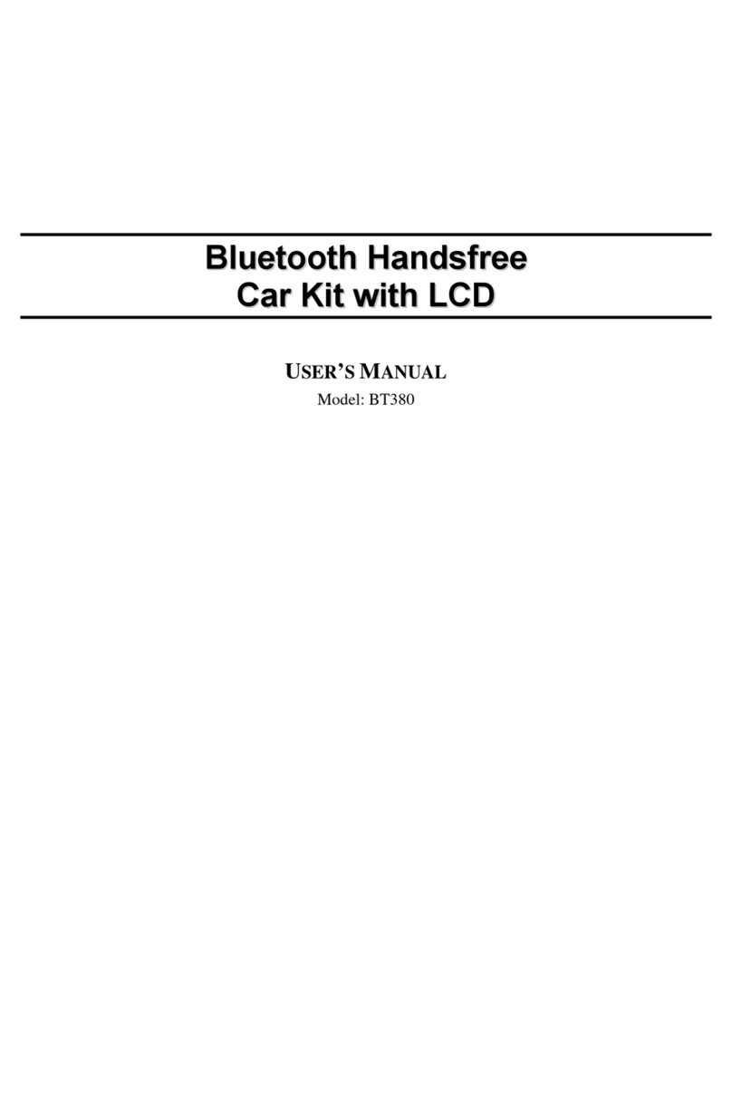 Jensen BT380 user manual