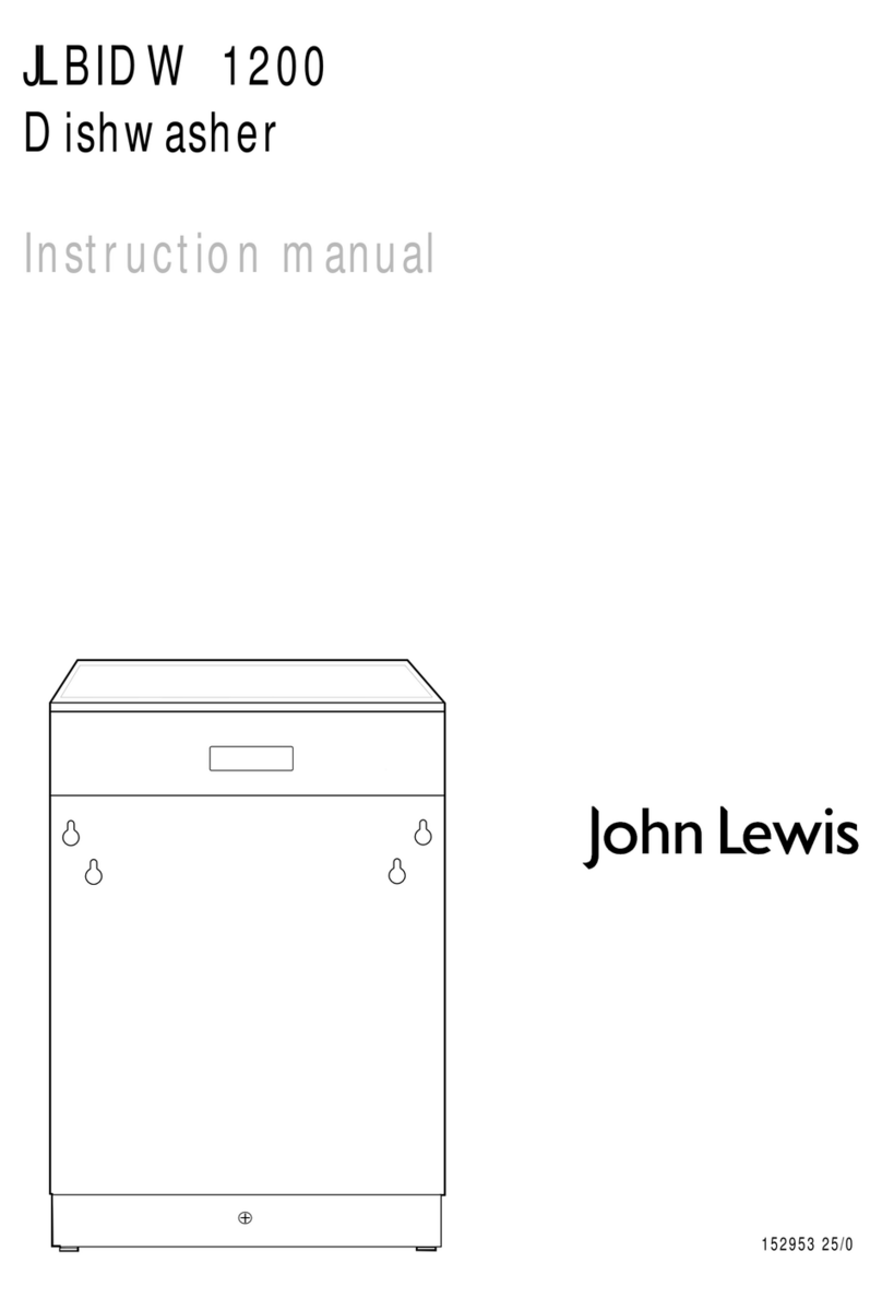 John Lewis JLBIDW 1200 User manual John Lewis JLBIDW 1200 User manual