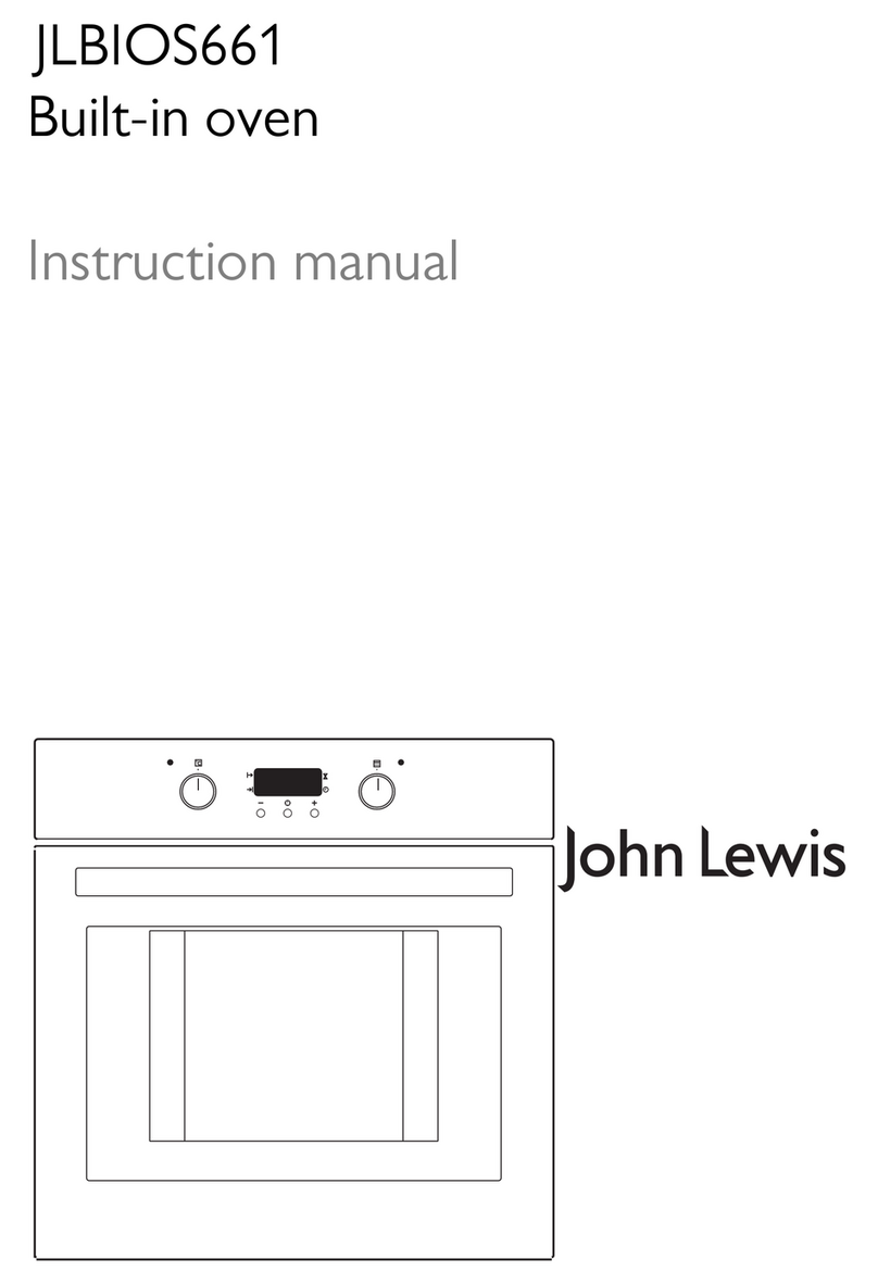 John Lewis JLBIOS661 instruction manual John Lewis JLBIOS661 instruction manual