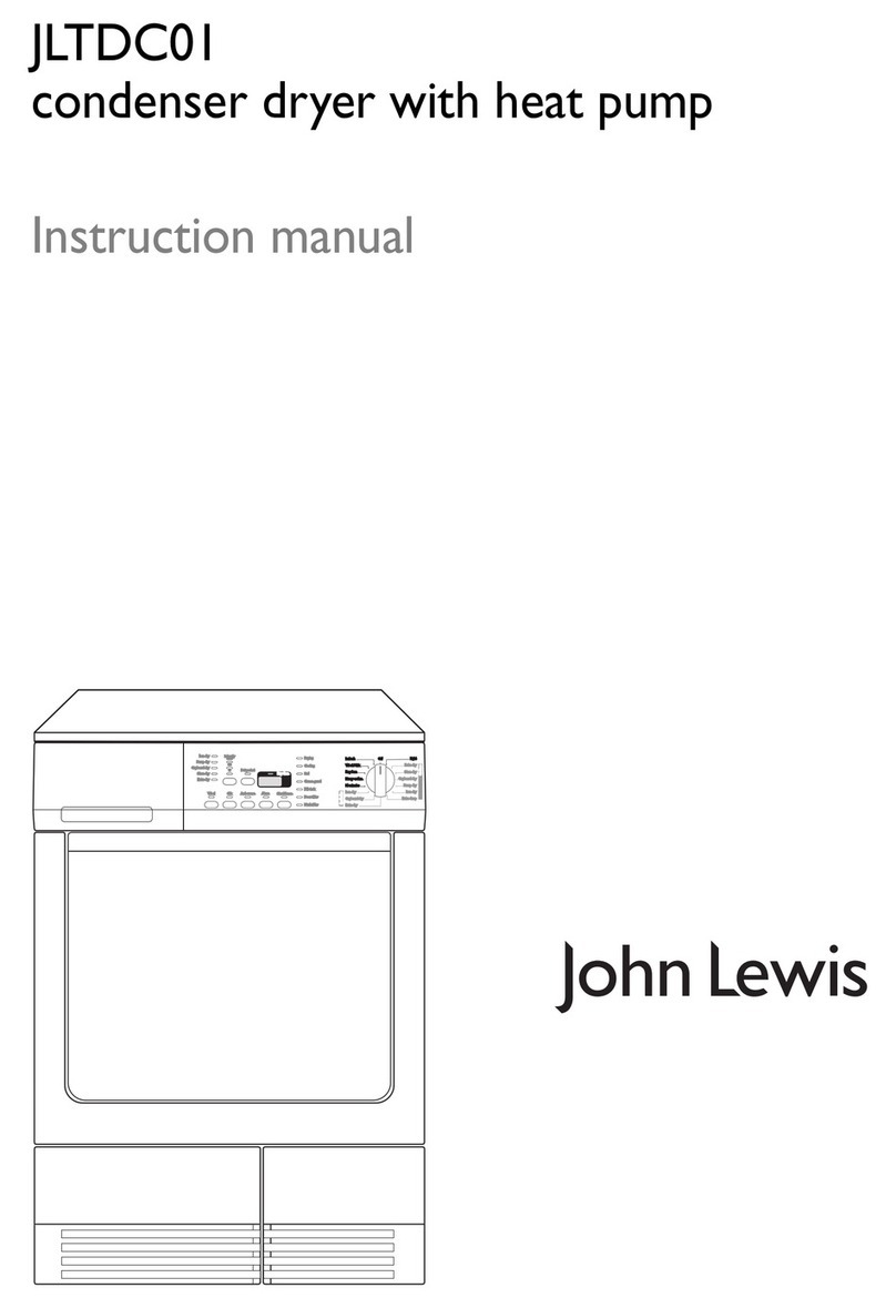 John Lewis JLTDC01 User manual John Lewis JLTDC01 User manual