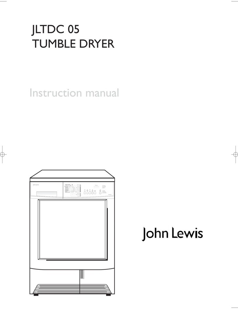 John Lewis JLTDC 05 instruction manual