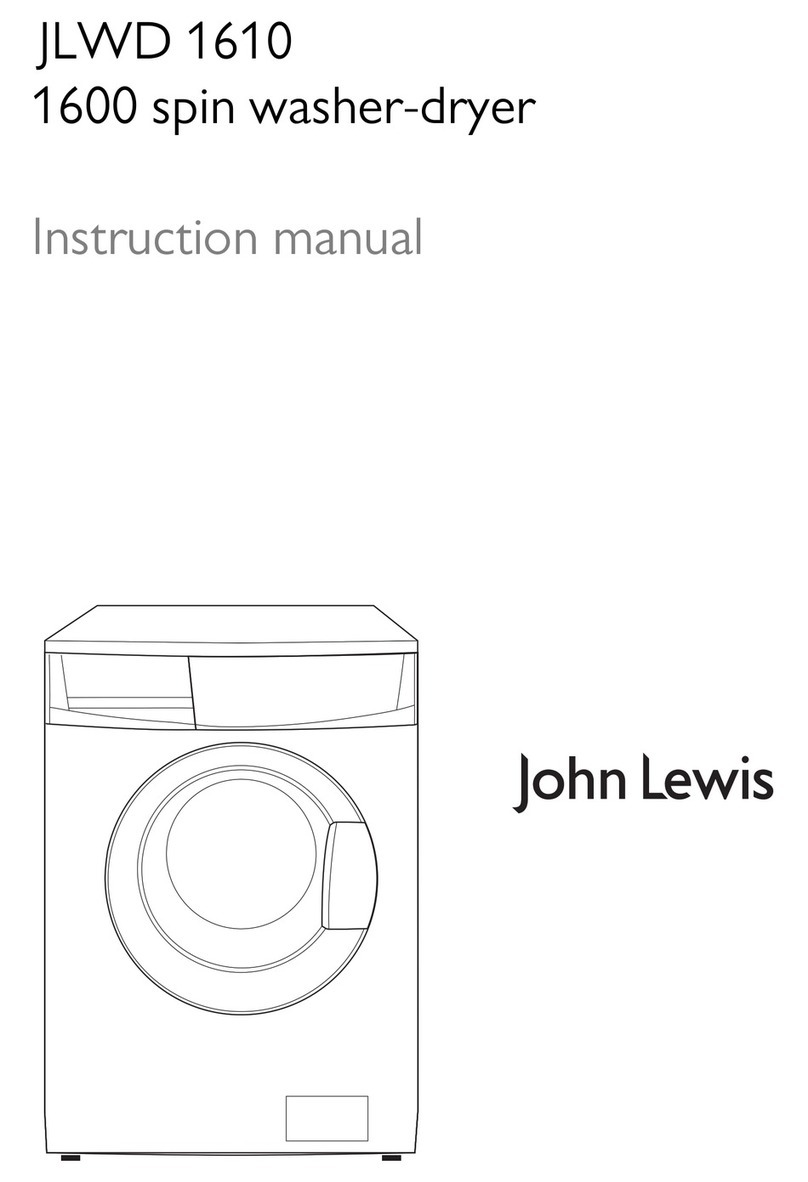 John Lewis JLWD 1610 User manual