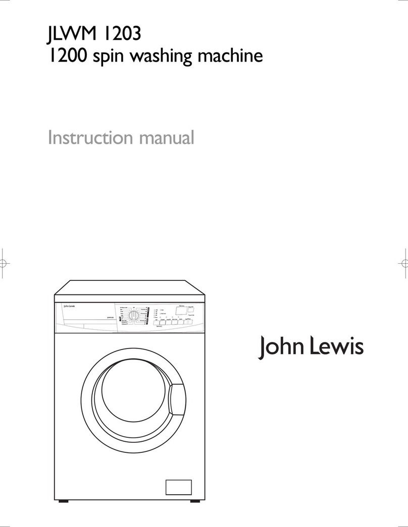 John Lewis JLWM 1203 User manual