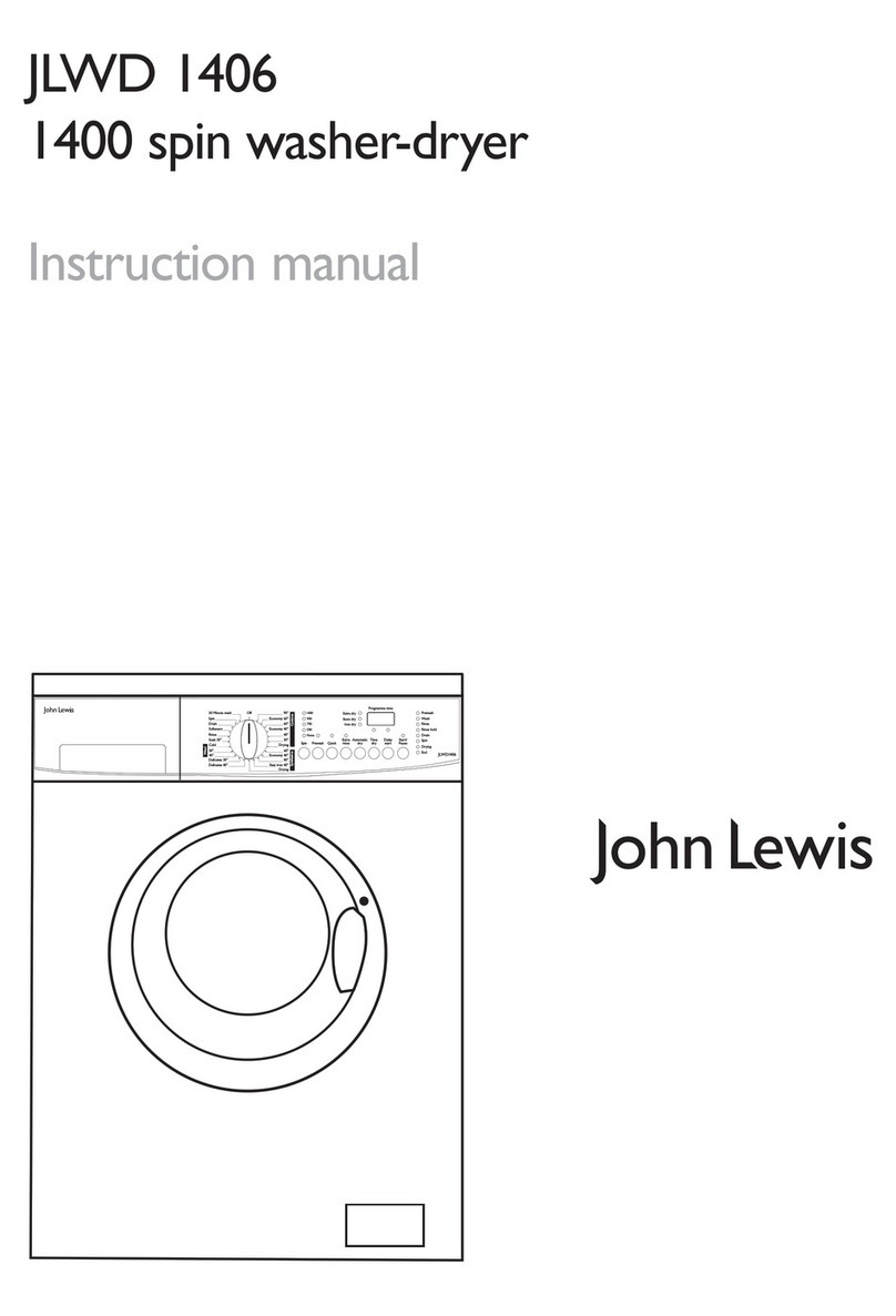 John Lewis JLWD 1406 1400 User manual