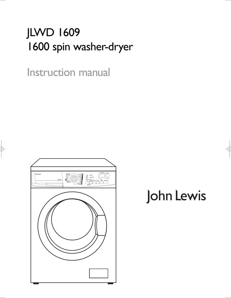 John Lewis JLWD 1609 User manual