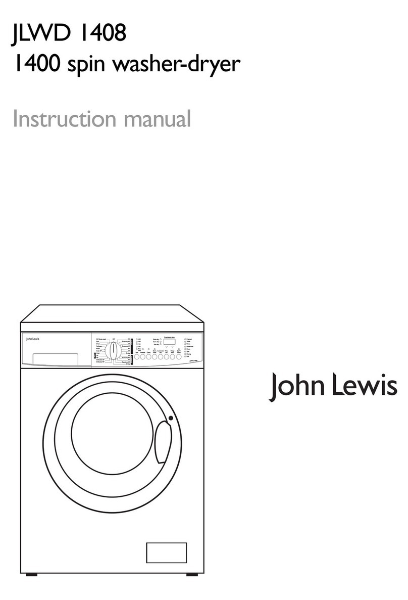 John Lewis JLWD 1408 User manual