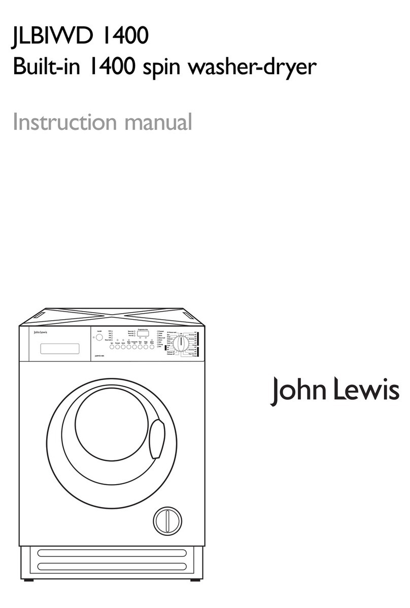 John Lewis JLBIWD 1400 User manual