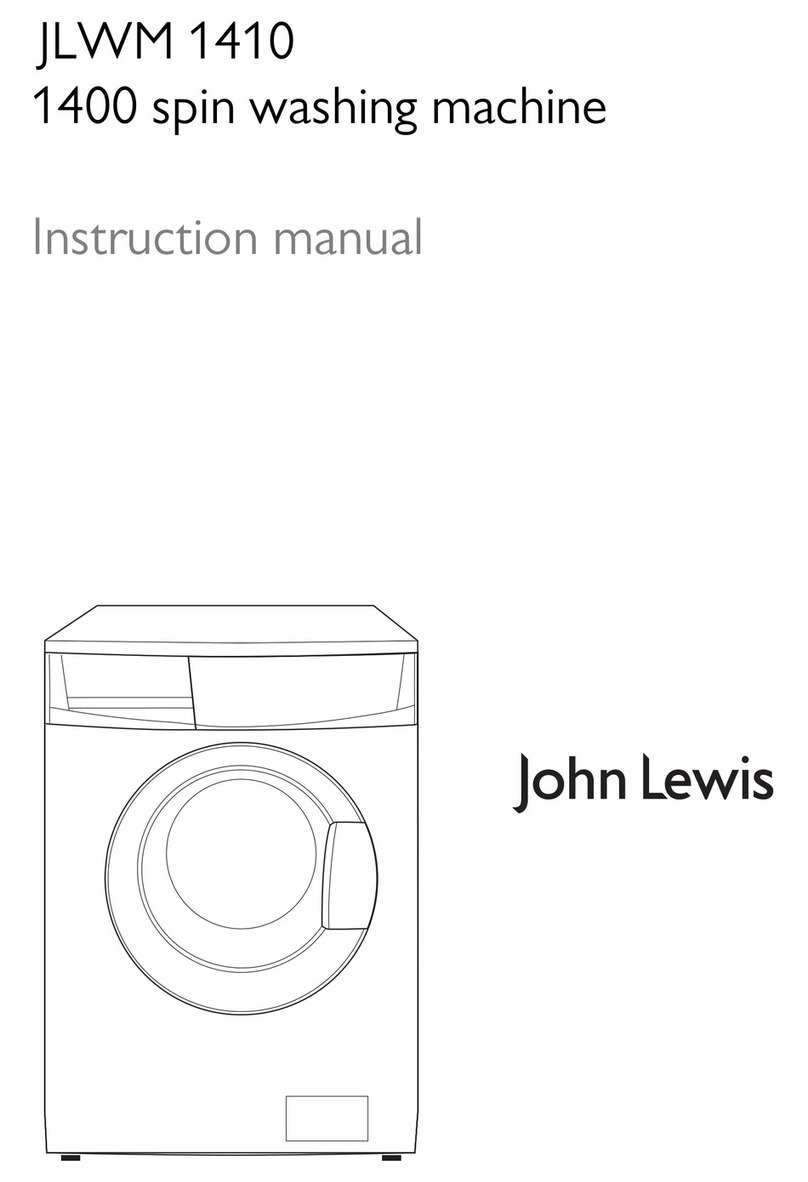 John Lewis JLWM 1410 User manual