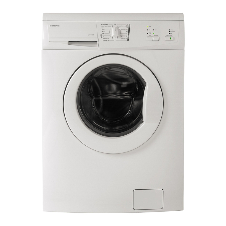 John Lewis JLWM 1200 User manual