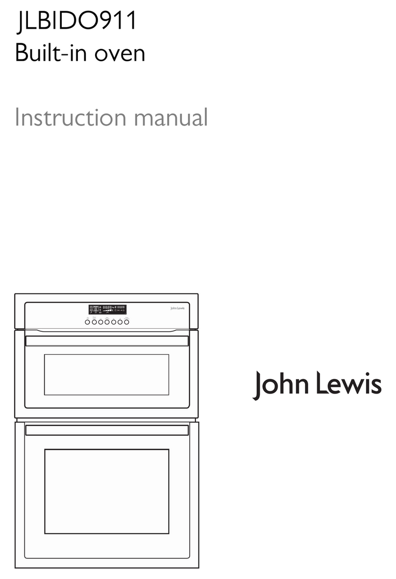 John Lewis JLBIDO911 instruction manual