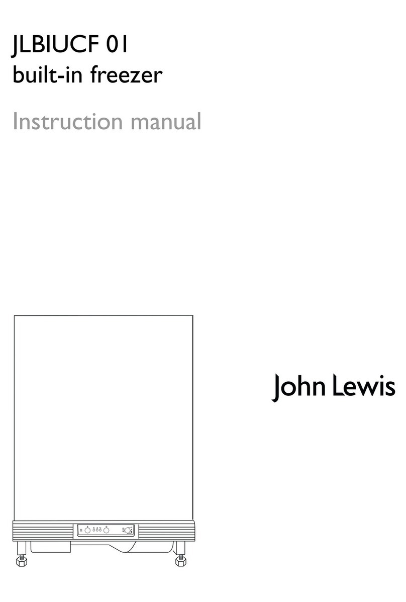 John Lewis JLBIUCF 01 instruction manual