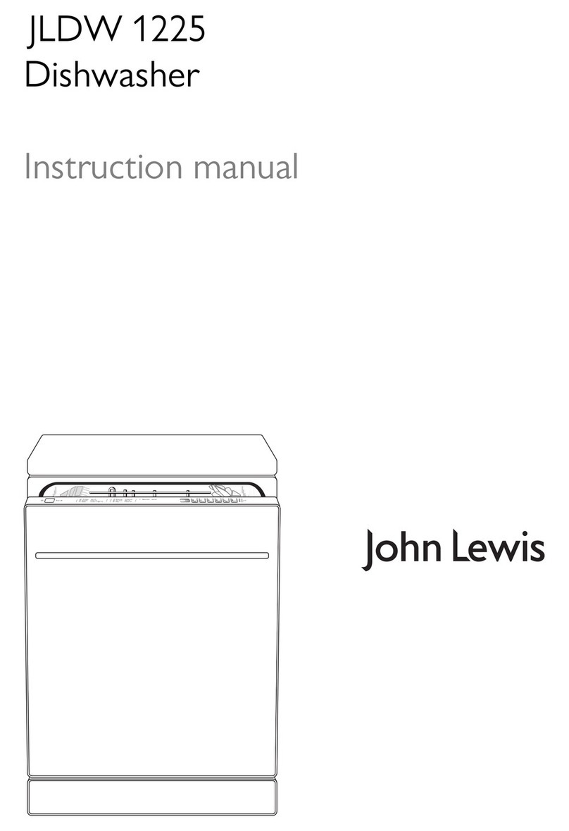 John Lewis JLDW 1225 instruction manual