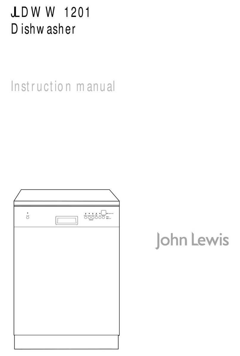 John Lewis JLDWW 1201 instruction manual
