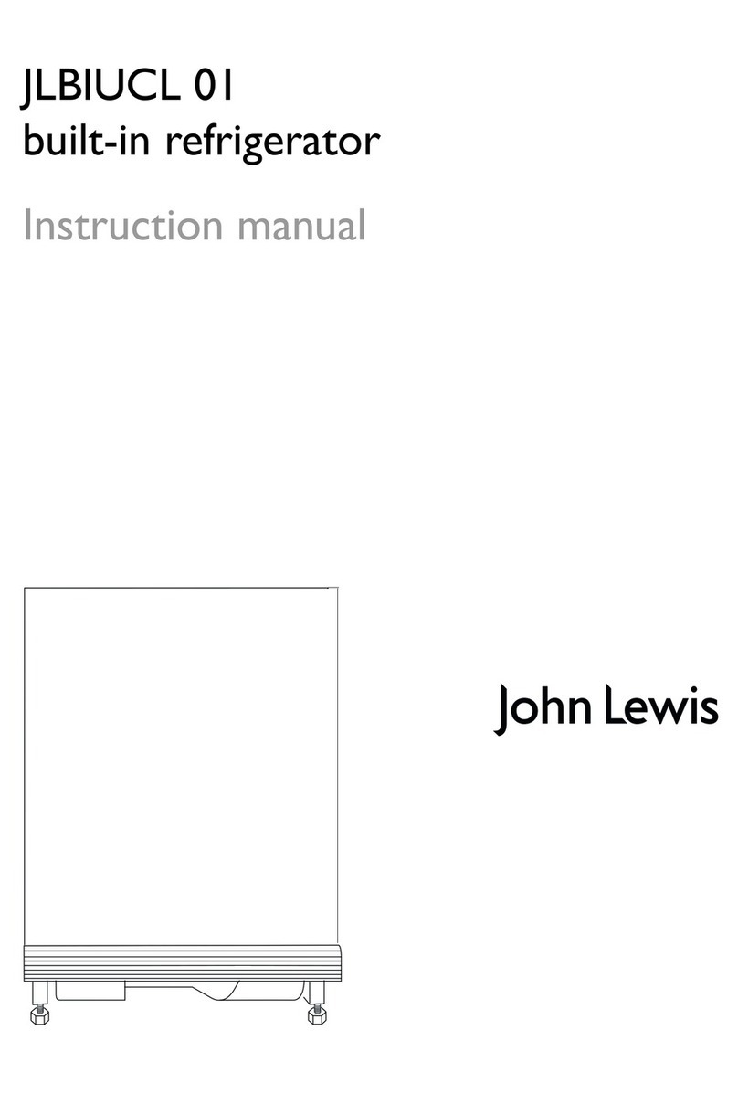 John Lewis JLBIUCL 01 instruction manual