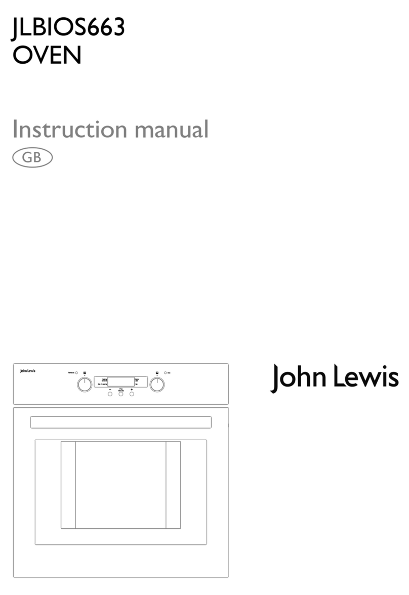 John Lewis JLBIOS663 instruction manual
