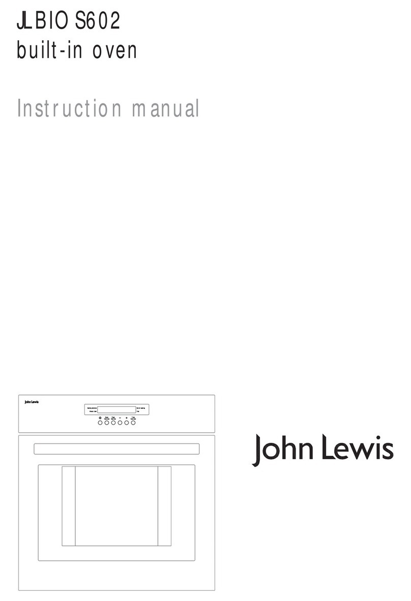 John Lewis JLBIOS602 instruction manual John Lewis JLBIOS602 instruction manual
