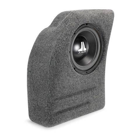 JL Audio Stealthbox SB-F-FCSZX/10W3v3 User manual JL Audio Stealthbox SB-F-FCSZX/10W3v3 User manual