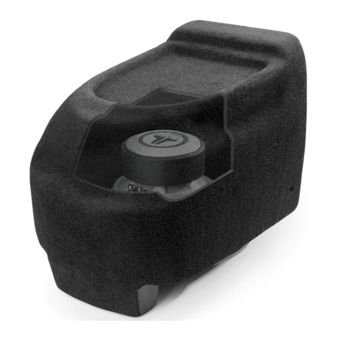 JL Audio Stealthbox SB-F-RTRKCTR/12W3v2 User manual