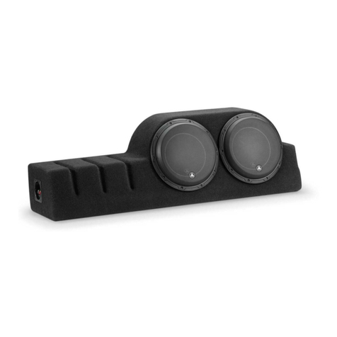 JL Audio Stealthbox SB-D-MGACAB/10W6v2 User manual JL Audio Stealthbox SB-D-MGACAB/10W6v2 User manual