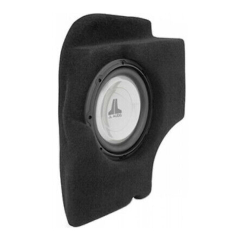 JL Audio Stealthbox SB-D-CLBR/10W1v2 User manual JL Audio Stealthbox SB-D-CLBR/10W1v2 User manual