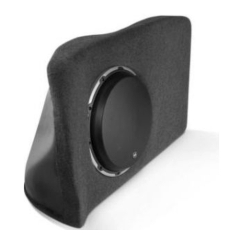 JL Audio Stealthbox SB-B-5SER/12W6v2 User manual JL Audio Stealthbox SB-B-5SER/12W6v2 User manual