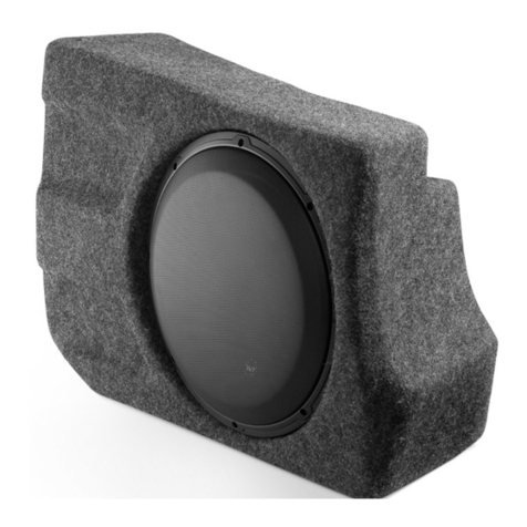 JL Audio Stealthbox 94465 User manual