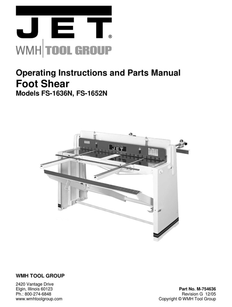 Jet FS-1636N Service manual
