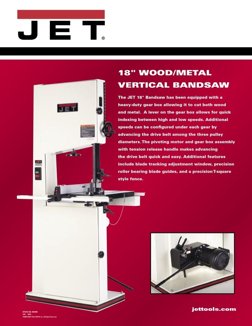 Jet VBS-18MW User manual