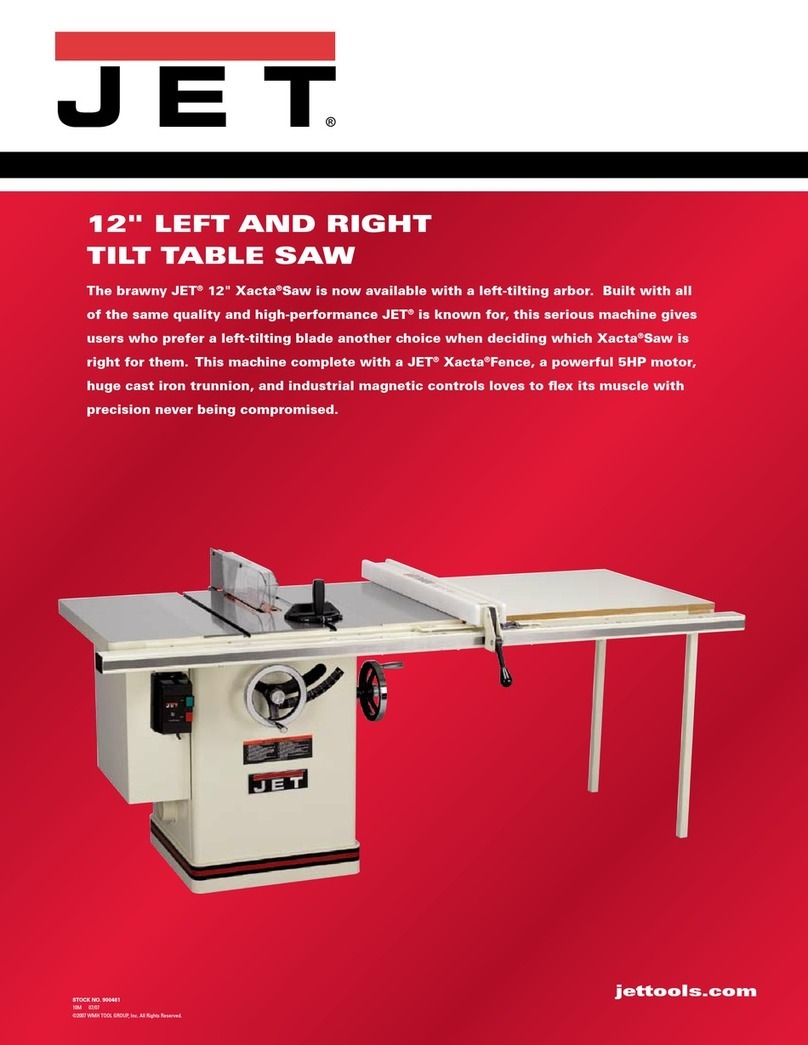 Jet JTAS-12X50-1 User manual