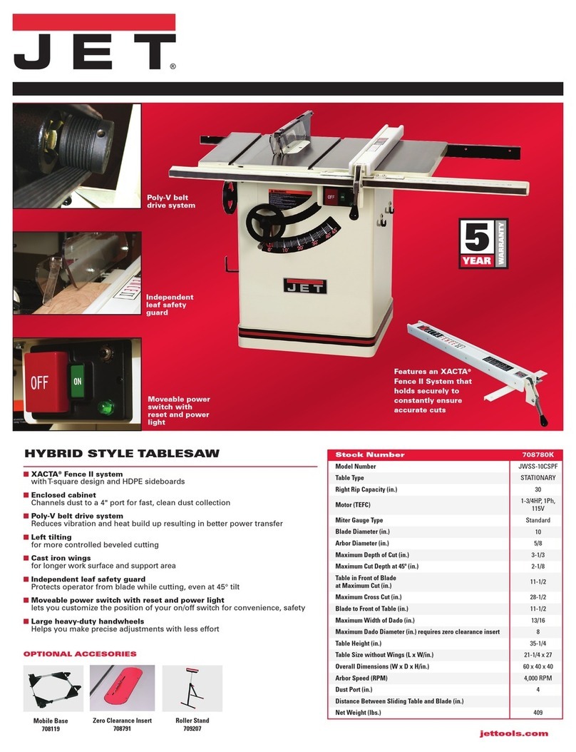 Jet Hybrid Style Specification sheet