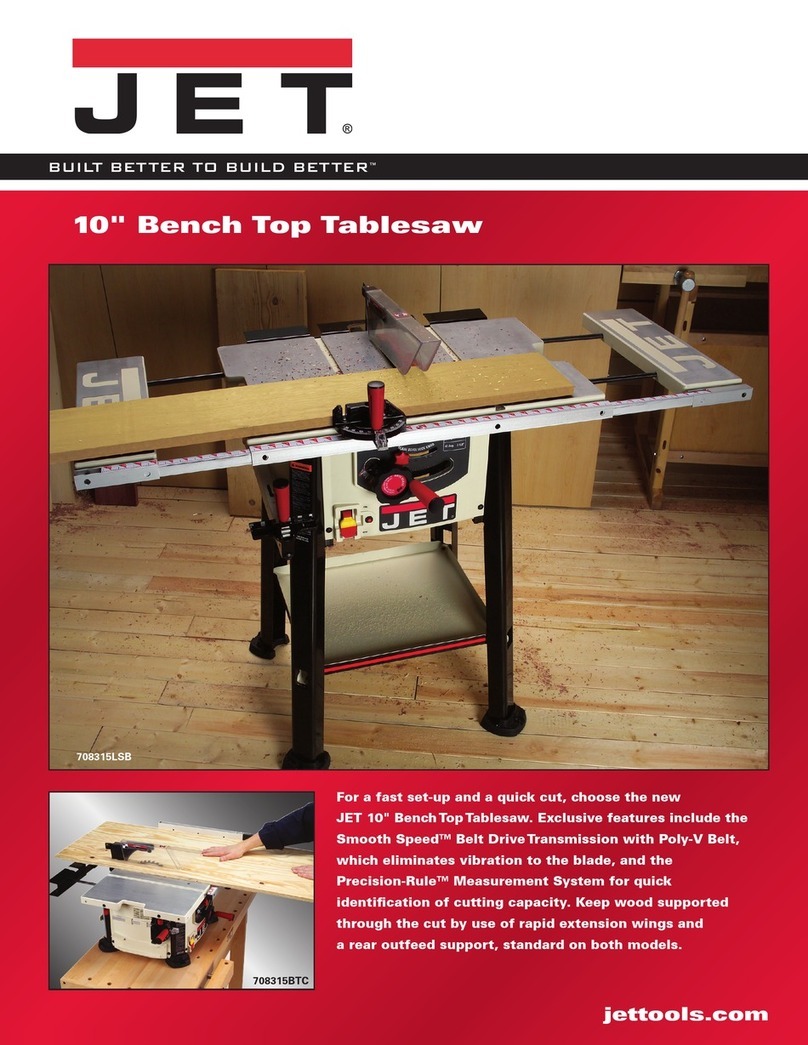 Jet JBTS-10BT-3 User manual