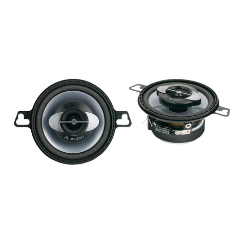 JL Audio JL AUDIO Evolution TR350-CXi owner's manual