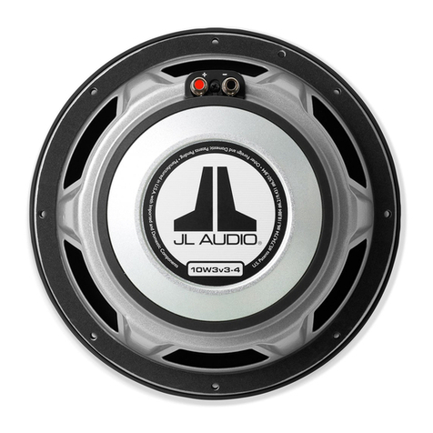 JL Audio 10W3v3-2 User manual