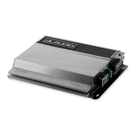 JL Audio J2250.1 owner's manual