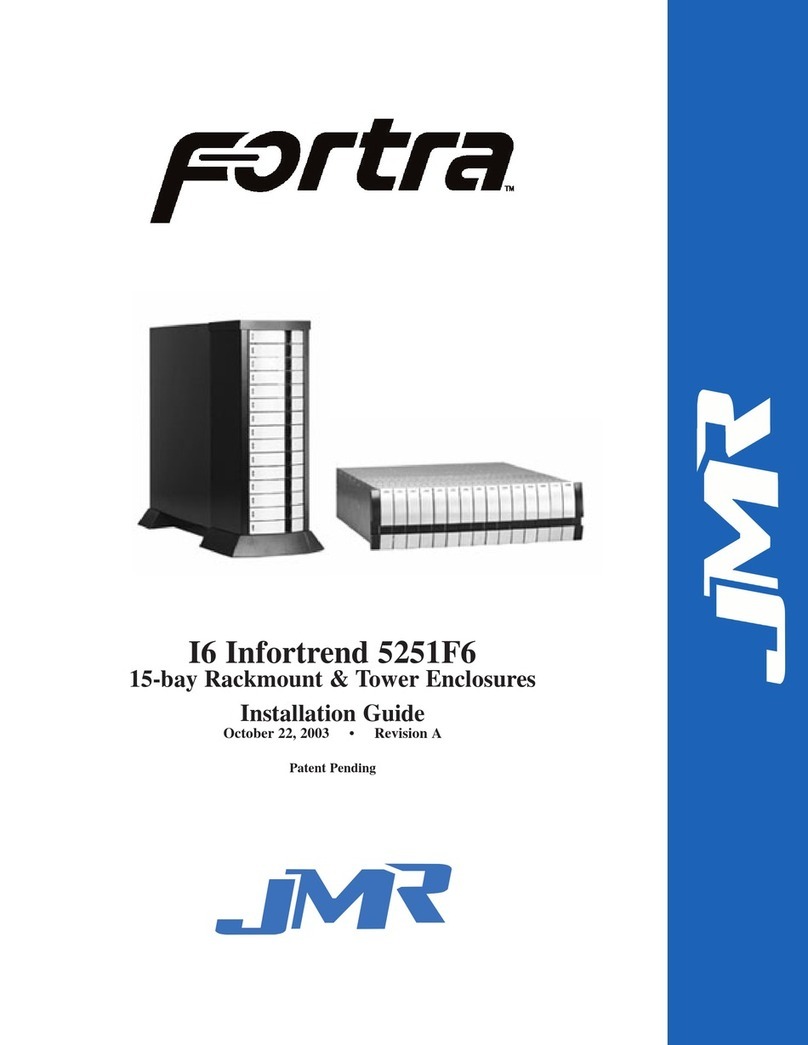 JMR electronics Fortra 5251F6 installation guide