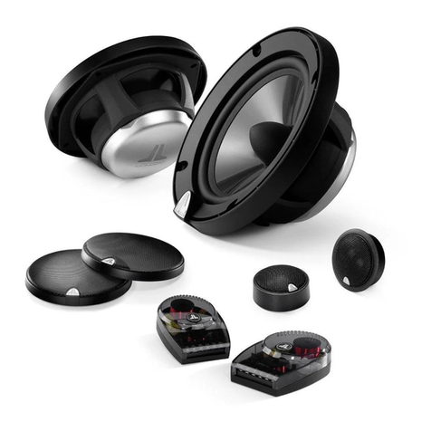 JL Audio C3-100ct owner's manual