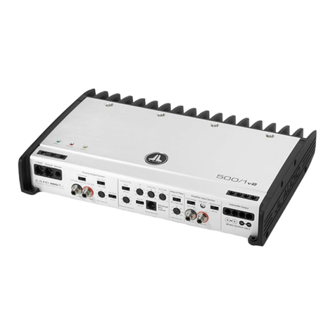 JL Audio 500/1 v2 owner's manual