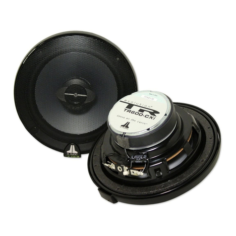 JL Audio TR600-CXi owner's manual