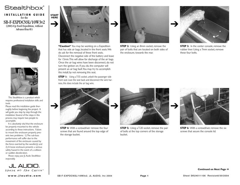 Stealthbox SB-F-EXPDCNSL installation guide