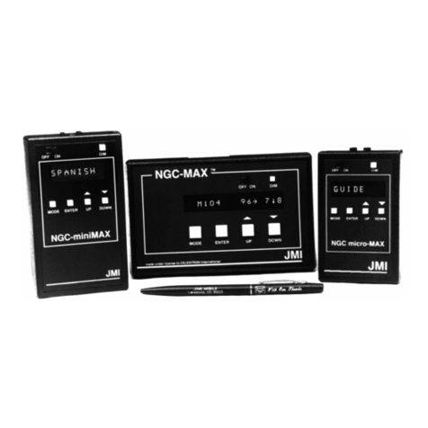 JMI Telescopes MAX Computer Operator's guide