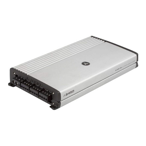 JL Audio A6450 User manual