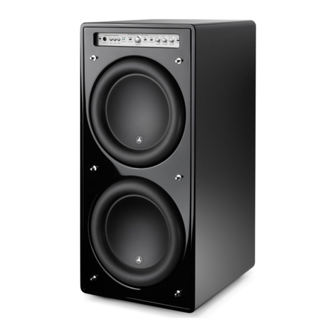 JL Audio Fathom f212 owner's manual