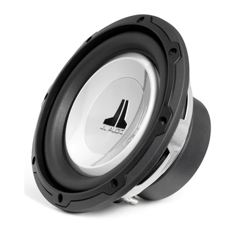 JL Audio JL AUDIO 8W1v2-4 owner's manual