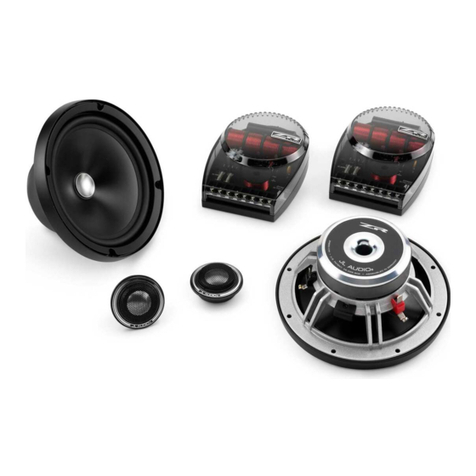 JL Audio ZR650-CSi User manual