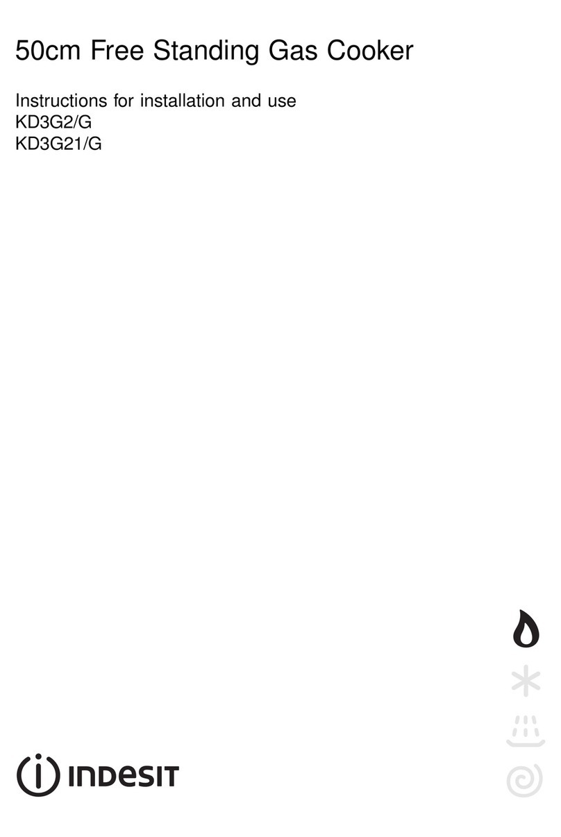 Indesit KD3G2/G User manual