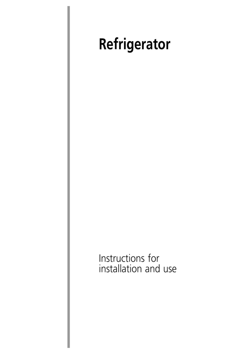 Indesit RG1140 Instructions for installation and use