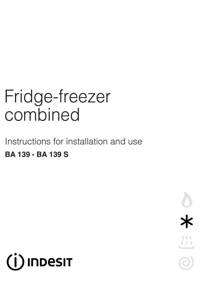 Indesit BA 139 S Instructions for installation and use